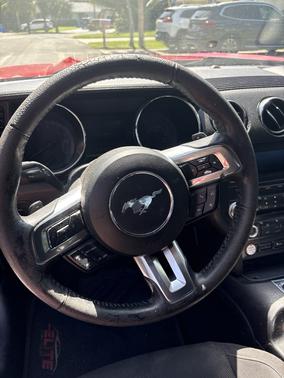 Red 2015 Ford Mustang V6