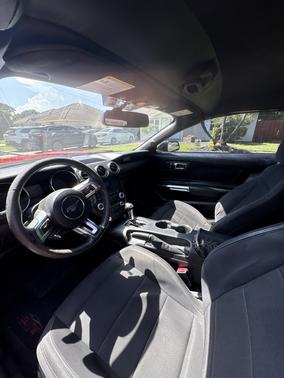 Red 2015 Ford Mustang V6