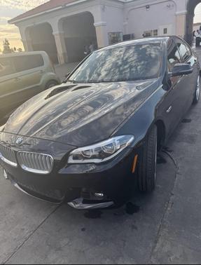 Black 2014 BMW 550 i