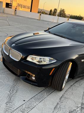 Black 2014 BMW 550 i
