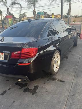 Black 2014 BMW 550 i
