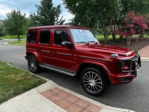 Red 2019 Mercedes-Benz G-Class G 550 4MATIC