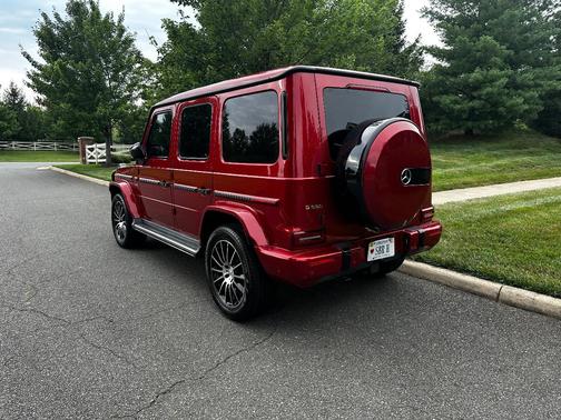 Red 2019 Mercedes-Benz G-Class G 550 4MATIC