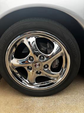 Silver 1997 Porsche Boxster Boxster