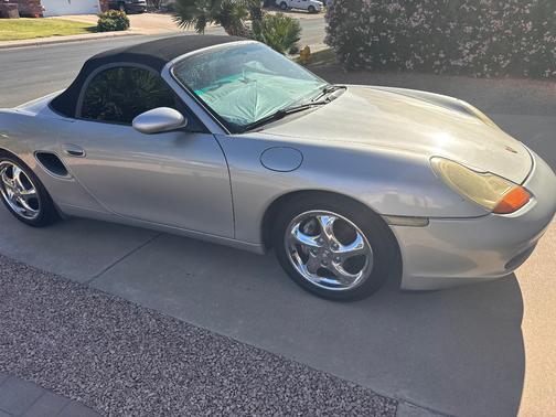 Silver 1997 Porsche Boxster Boxster