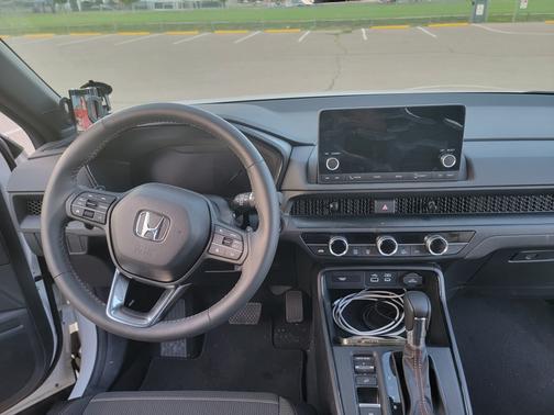 White 2023 Honda CR-V Hybrid Sport
