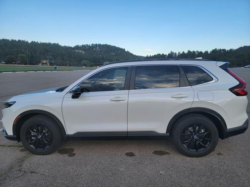 White 2023 Honda CR-V Hybrid Sport