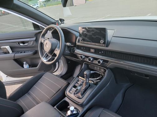 White 2023 Honda CR-V Hybrid Sport