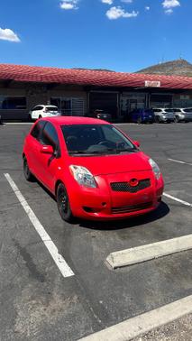 Red 2007 Toyota Yaris Base