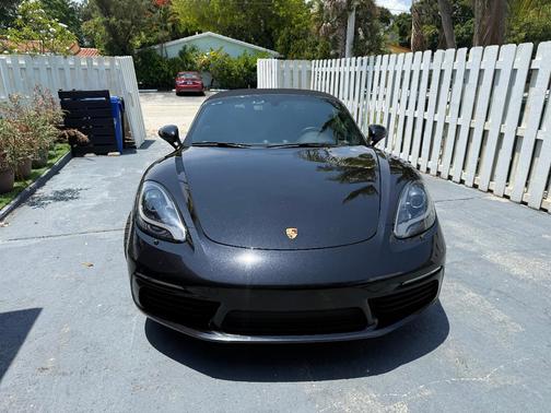 Black 2017 Porsche 718 Boxster 718 Boxster S