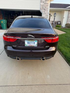 Red 2017 Jaguar XF 35t Prestige