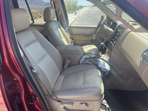 Red 2008 Ford Explorer Eddie Bauer