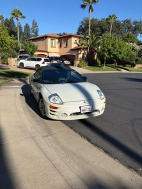 White 2003 Mitsubishi Eclipse Spyder GT