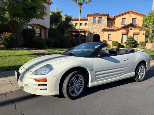 White 2003 Mitsubishi Eclipse Spyder GT
