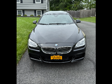 Black 2015 BMW 650 Gran Coupe i xDrive