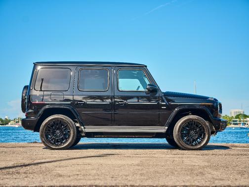 Black 2025 Mercedes-Benz G-Class G 580e