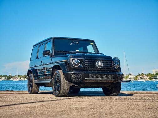 Black 2025 Mercedes-Benz G-Class G 580e