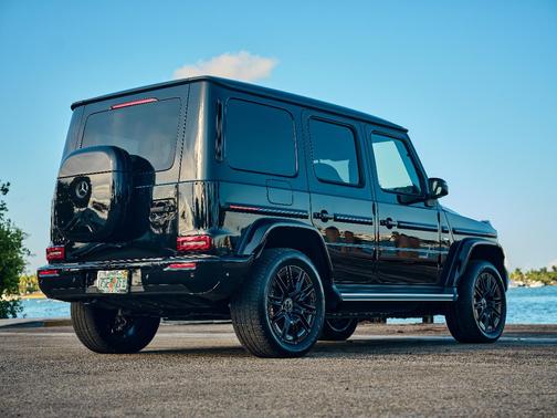 Black 2025 Mercedes-Benz G-Class G 580e