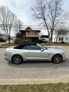 Silver 2016 Ford Mustang EcoBoost Premium