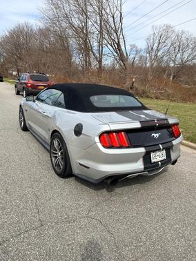 Silver 2016 Ford Mustang EcoBoost Premium