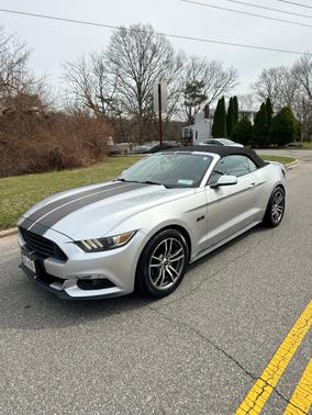 Silver 2016 Ford Mustang EcoBoost Premium