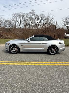 Silver 2016 Ford Mustang EcoBoost Premium