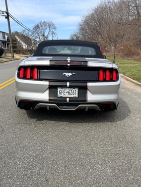 Silver 2016 Ford Mustang EcoBoost Premium