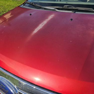Red 2007 Ford Edge SE