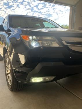 Black 2008 Acura MDX Technology