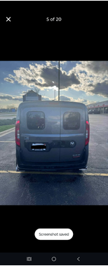 Gray 2018 RAM ProMaster City Tradesman