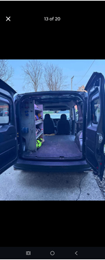 Gray 2018 RAM ProMaster City Tradesman