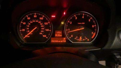 Blue 2009 BMW 128 i