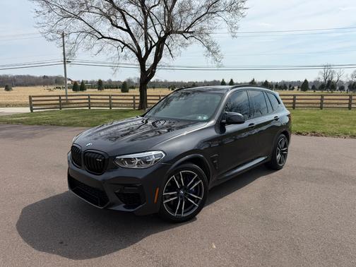 Gray 2020 BMW X3 M AWD