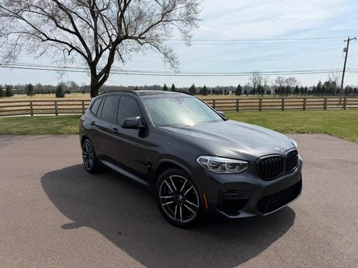 Gray 2020 BMW X3 M AWD
