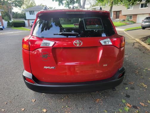 Red 2013 Toyota RAV4 LE