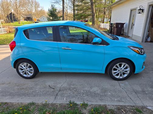 Blue 2022 Chevrolet Spark 2LT