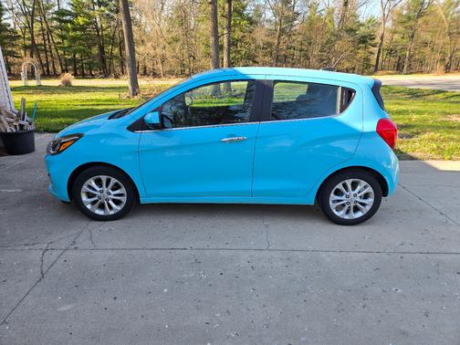 Blue 2022 Chevrolet Spark 2LT