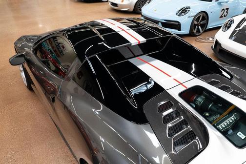 Gray 2013 Ferrari 458 Spider Base