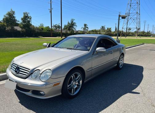 Silver 2005 Mercedes-Benz CL-Class CL500