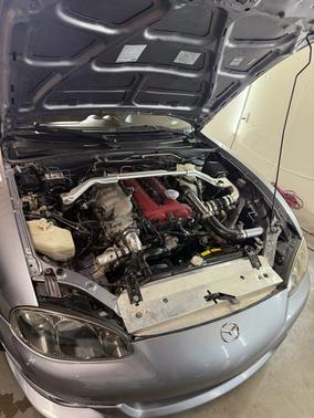 Silver 2004 Mazda MX-5 Miata Base