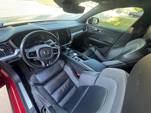 Red 2020 Volvo V60 T5 R-Design