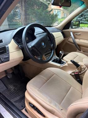 Black 2005 BMW X3 2.5i