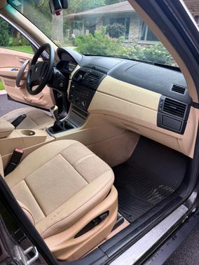 Black 2005 BMW X3 2.5i