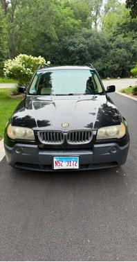 Black 2005 BMW X3 2.5i