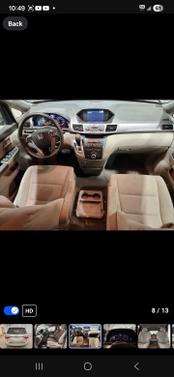Silver 2013 Honda Odyssey LX