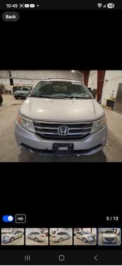 Silver 2013 Honda Odyssey LX
