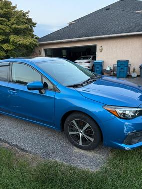 Blue 2020 Subaru Impreza 2.0i Premium