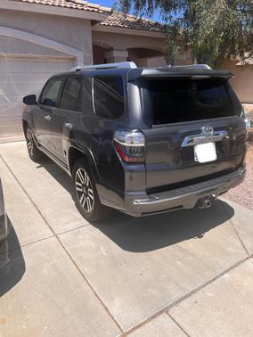 Gray 2015 Toyota 4Runner Limited