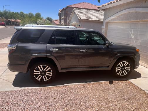Gray 2015 Toyota 4Runner Limited