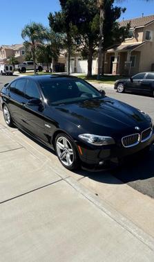Black 2015 BMW 535 i